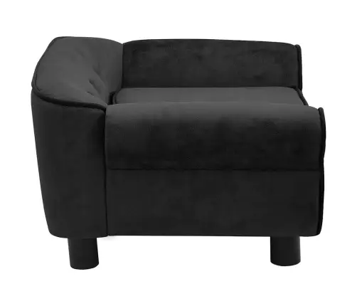 Dīvāns Suņiem, Melns, 72X45X30 Cm, Plīšs Vidaxl