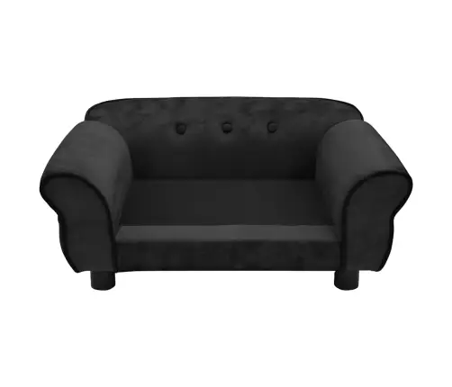 Dīvāns Suņiem, Melns, 72X45X30 Cm, Plīšs Vidaxl