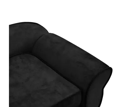 Dīvāns Suņiem, Melns, 72X45X30 Cm, Plīšs Vidaxl