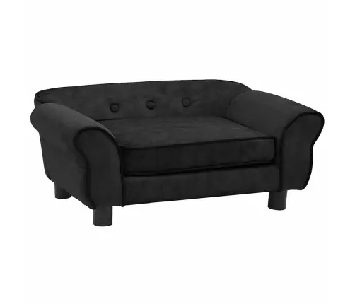 Dīvāns Suņiem, Melns, 72X45X30 Cm, Plīšs Vidaxl