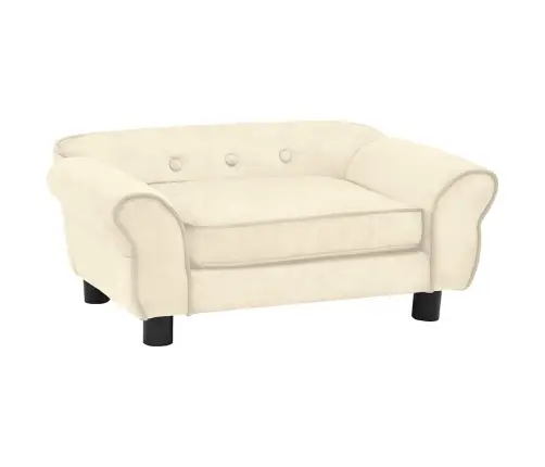 Dīvāns Suņiem, Krēmkrāsas, 72X45X30 Cm, Plīšs Vidaxl