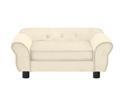 Dīvāns Suņiem, Krēmkrāsas, 72X45X30 Cm, Plīšs Vidaxl