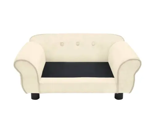 Dīvāns Suņiem, Krēmkrāsas, 72X45X30 Cm, Plīšs Vidaxl