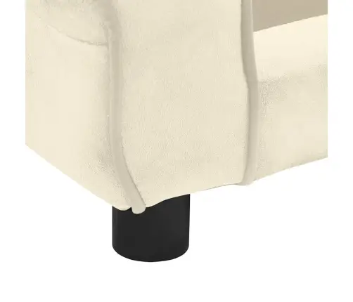 Dīvāns Suņiem, Krēmkrāsas, 72X45X30 Cm, Plīšs Vidaxl