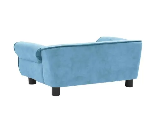 Dīvāns Suņiem, Tirkīzzils, 72X45X30 Cm, Plīšs Vidaxl
