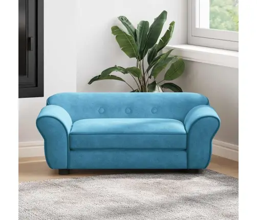 Dīvāns Suņiem, Tirkīzzils, 72X45X30 Cm, Plīšs Vidaxl