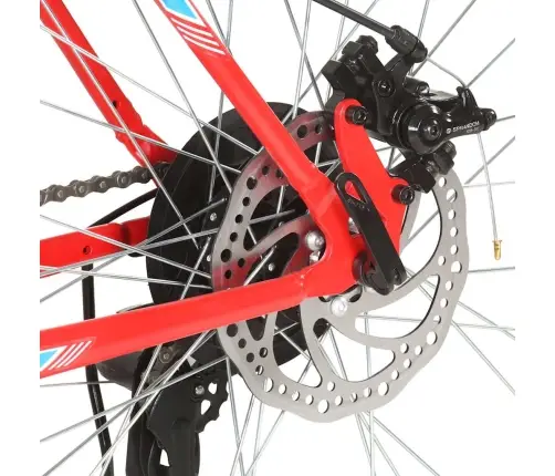 Kalnų Dviratis, Raudonas, 21 Greitis, 26 Colių Ratai
