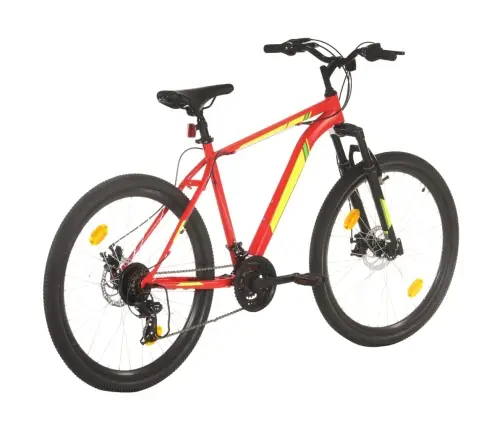 Mägiratas 21 Käiguga 27,5'' Ratas 42 Cm Raam, Punane