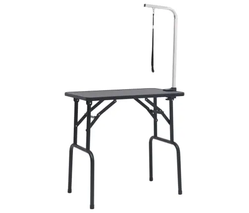 Regulējams Suņu Kopšanas Galds Ar Cilpu Vidaxl