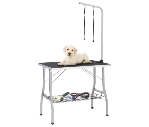 Reguleeritav Koera Pügamise Laud 2 Aasa Ja Korviga