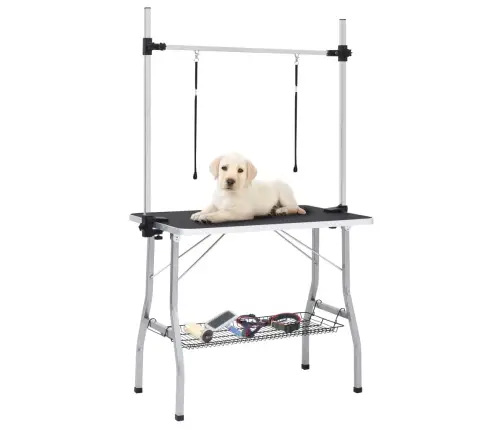 Reguleeritav Koera Pügamise Laud 2 Aasa Ja Korviga