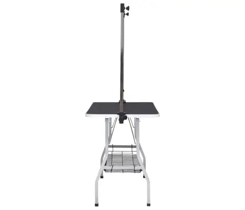 Reguliuojamas Šunų Priežiūros Stalas Su 2 Kilpomis Ir Krepšiu