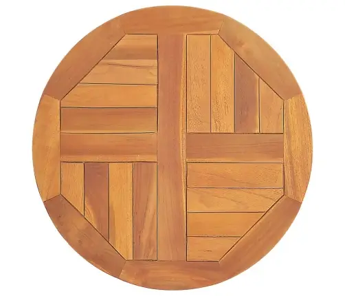 Lauaplaat, Tiikpuu, Ümmargune, 2,5 cm 50 Cm