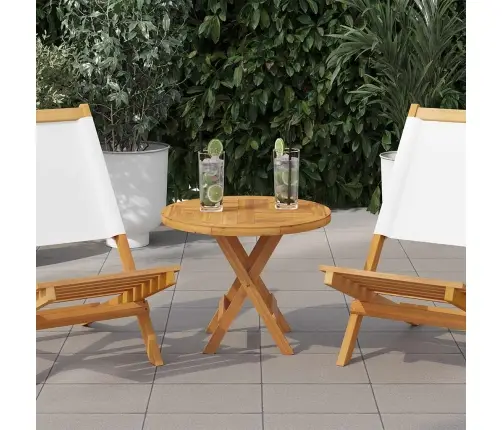 Lauaplaat, Tiikpuu, Ümmargune, 2,5 cm 50 Cm