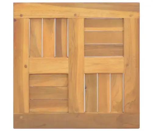 Stalviršis, 40X40X2,5cm Tikmedžio Masyvas, Kvadratinis