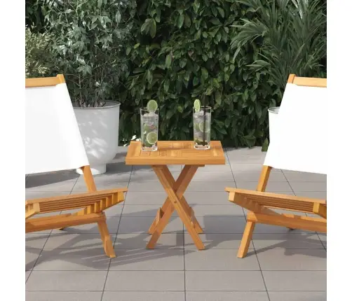 Ruudukujuline Lauaplaat, 50 X 50 X 2,5 cm Tiikpuu