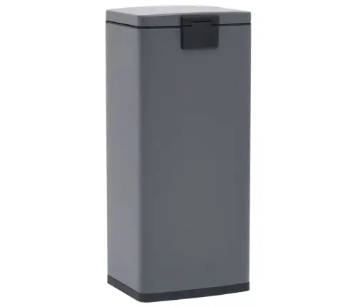 Šiukšliadėžė Su Pedalu, Pilka, Nerūdijantis Plienas, 30L