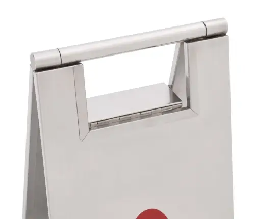 Kokkupandav Hoiatustahvel Märjale Põrandale, Roostevaba Teras