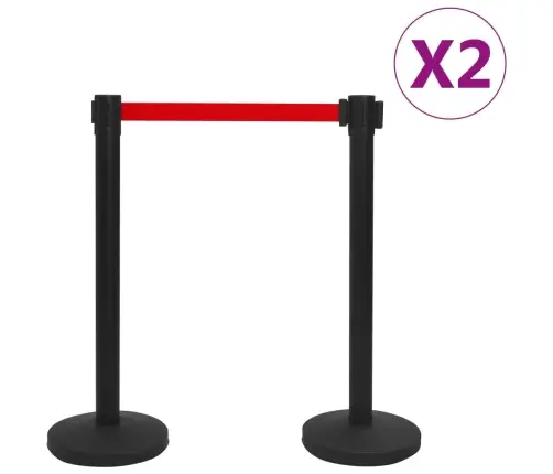 Rindu Barjeras Ar Lenti, 4 Gab., Melna Dzelzs Vidaxl