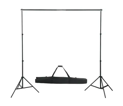 Fotostudijas Komplekts – Lampas, Lietussargi, Fons, Reflektori Vidaxl