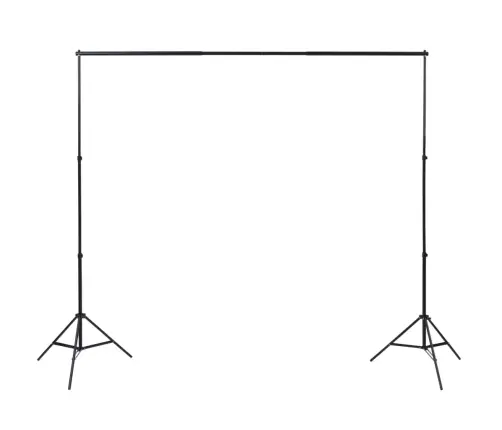 Fotostudijas Komplekts – Lampas, Lietussargi, Foni, Reflektori Vidaxl