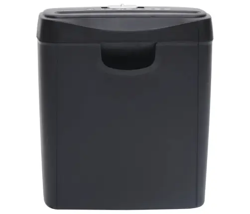 Popieriaus Smulkintuvas, Juodas, 6 Lakštai, Pjaustymas Juostom