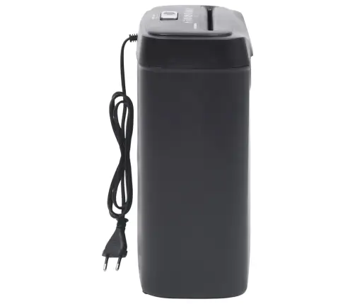 Popieriaus Smulkintuvas, Juodas, 6 Lakštai, Pjaustymas Juostom