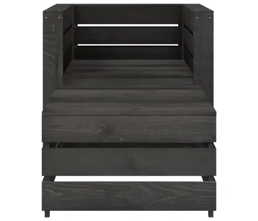 2-Daļīgs Dārza Palešu Mēbeļu Komplekts, Impregnēts Priedes Koks Vidaxl