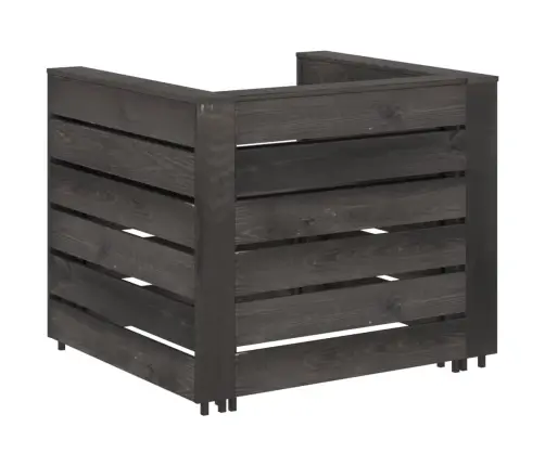 2-Daļīgs Dārza Palešu Mēbeļu Komplekts, Impregnēts Priedes Koks Vidaxl