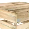 Dārza Palešu Galdi, 2 Gab., Impregnēts Priedes Koks Vidaxl