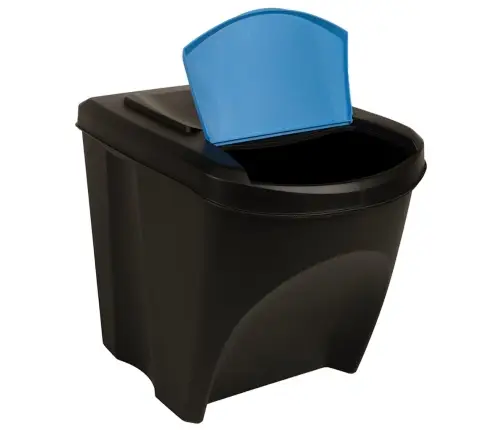 Miskates, 3 Gab., Sakraujamas, Antracītpelēkas, 75 L  Vidaxl