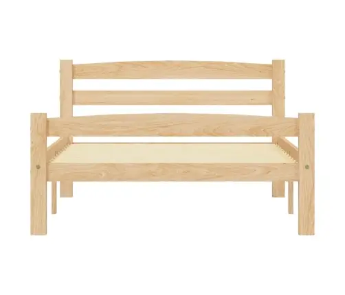 Gultas Rāmis, Priedes Masīvkoks, 90X200 Cm Vidaxl