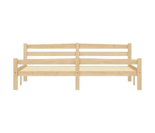 Gultas Rāmis, Priedes Masīvkoks, 180X200 Cm Vidaxl