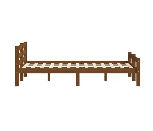 Lovos Rėmas, Medaus Rudos Spalvos, 180X200cm Pušies Masyvas
