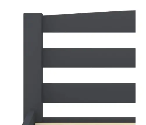 Gultas Rāmis, Tumši Pelēks, Priedes Masīvkoks, 100X200 Cm Vidaxl Gultas Rāmis, Tumši Pelēks, Priedes Masīvkoks, 100X200 Cm Vidaxl