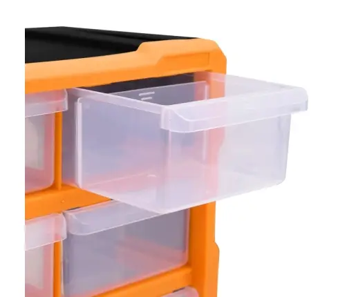 Stelažas Su 18 Vidutinio Dydžio Stalčių, 38X16X47Cm