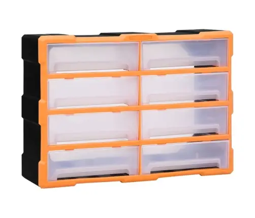 Plaukts Ar 8 Atvilktnēm, 52X16X37 Cm Vidaxl