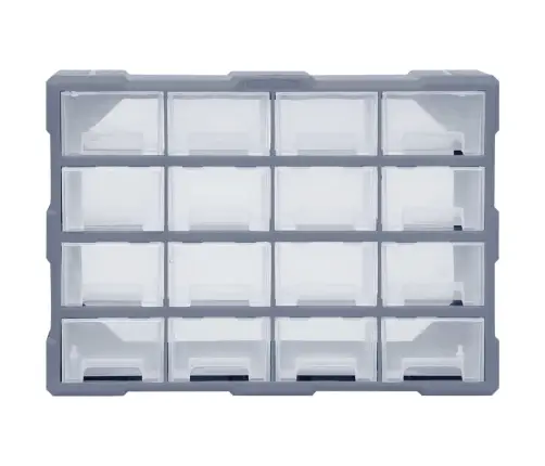 Stelažas Su 16 Vidutinio Dydžio Stalčių, 52X16X37Cm