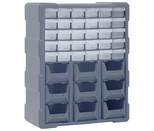 Stelažas Su 39 Stalčiais, 38X16X47Cm