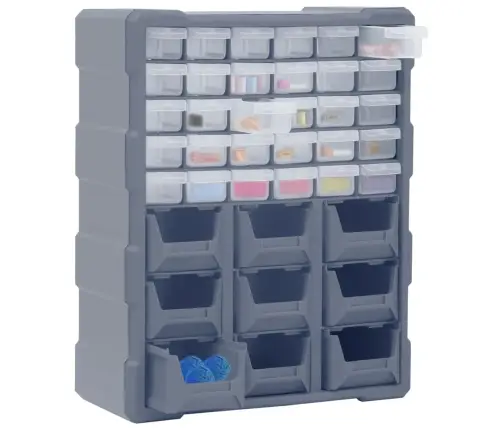 Stelažas Su 39 Stalčiais, 38X16X47Cm