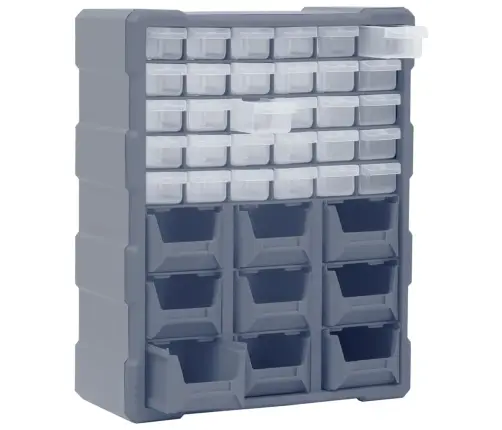 Stelažas Su 39 Stalčiais, 38X16X47Cm