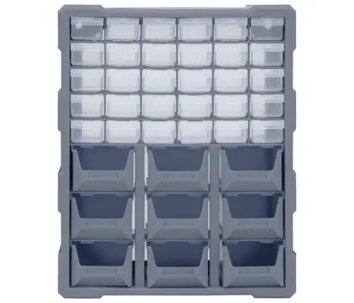 Stelažas Su 39 Stalčiais, 38X16X47Cm