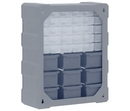 Stelažas Su 39 Stalčiais, 38X16X47Cm