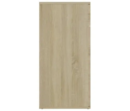 Kumode, Ozolkoka Krāsa, 80X36X75 Cm, Inženierijas Koks Vidaxl