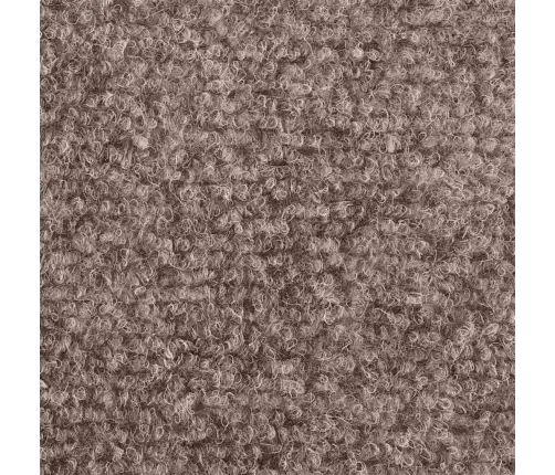 Kāpņu Paklājiņi, Pašlīmējoši, 10 Gab., 56X17X3 Cm, Krēmkrāsas, Pusapaļi Vidaxl