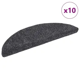 Isekleepuvad Trepimatid 10 Tk 56 X 17 X 3 Cm Tumehall Poolringikujulised