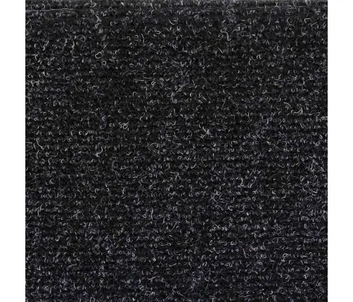 Laiptų Kilimėliai, Lipnūs, 5 Vnt., Juodi, Pusapvaliai, 56X17X3 Cm