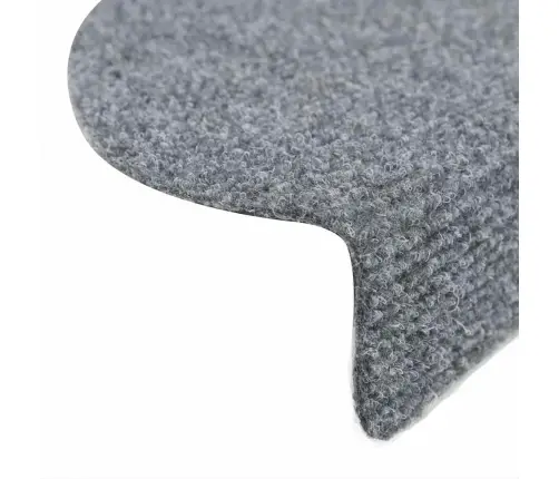 Kāpņu Paklājiņi, Pašlīmējoši, 5 Gab., 56X17X3 Cm, Gaiši Pelēki, Pusapaļi Vidaxl Kāpņu Paklājiņi, Pašlīmējoši, 5 Gab., 56X17X3 Cm, Gaiši Pelēki, Pusapaļi Vidaxl