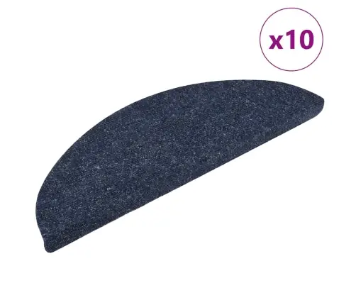 Isekleepuvad Trepimatid 10 Tk 56 X 17 X 3 Cm Sinised Poolringikujulised