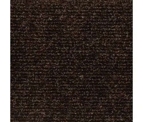 Laiptų Kilimėliai, Lipnūs, 10 Vnt., Rudi, Pusapvaliai, 56X17X3 Cm